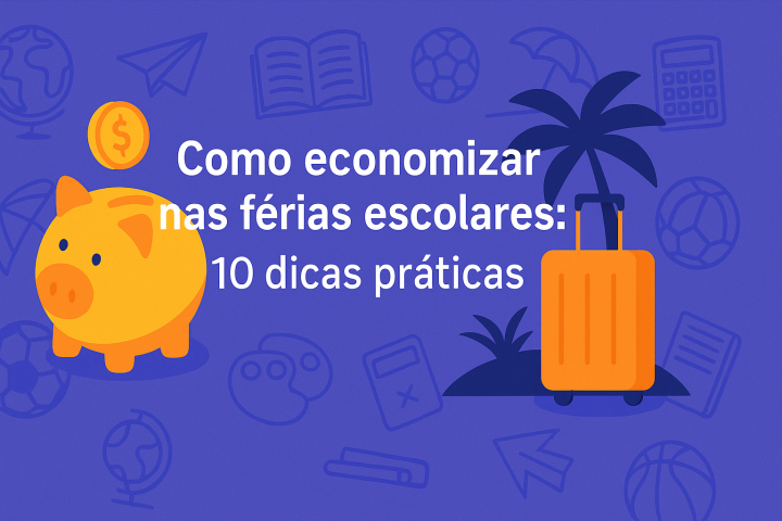 economizar nas férias escolares