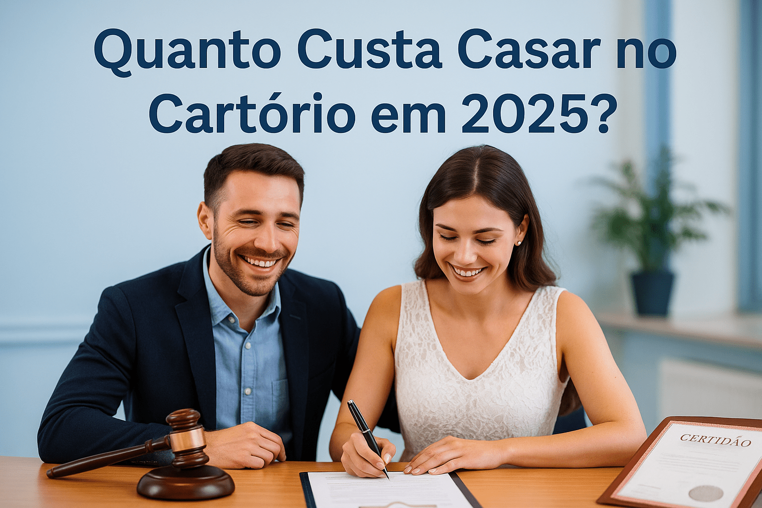 Quanto Custa Casar no Cartório em 2025? Veja Valores e como funciona