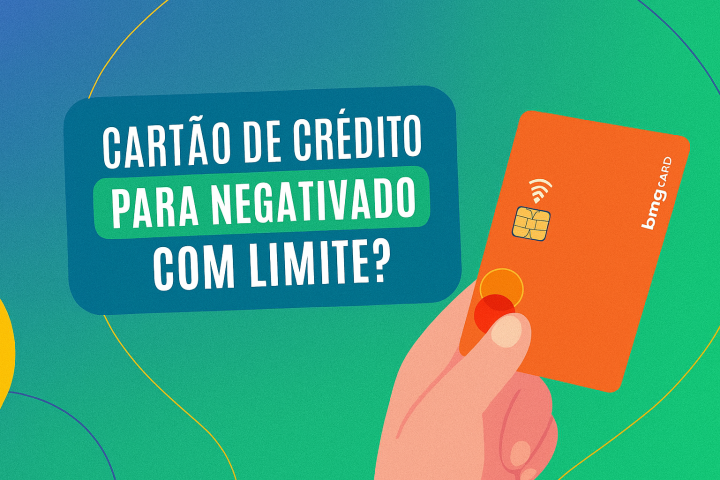 Cartão de crédito para negativado com limite