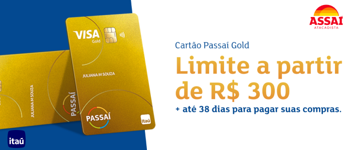 Cartão Assaí para negativado