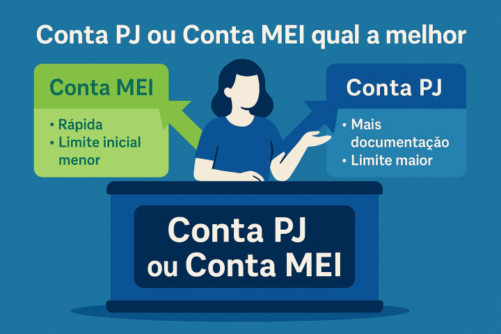 Conta PJ ou Conta MEI qual a melhor