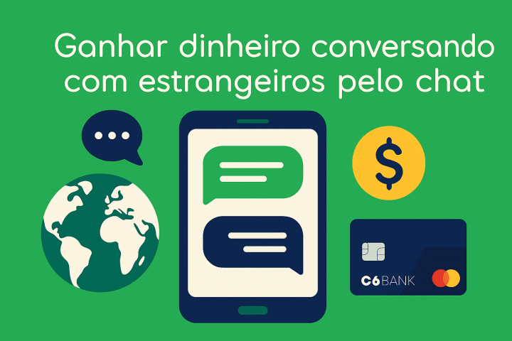 Ganhar dinheiro conversando com estrangeiros pelo chat